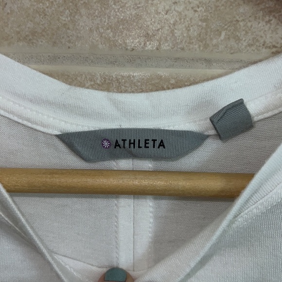 Athlete White Tank - Picture 3 of 4
